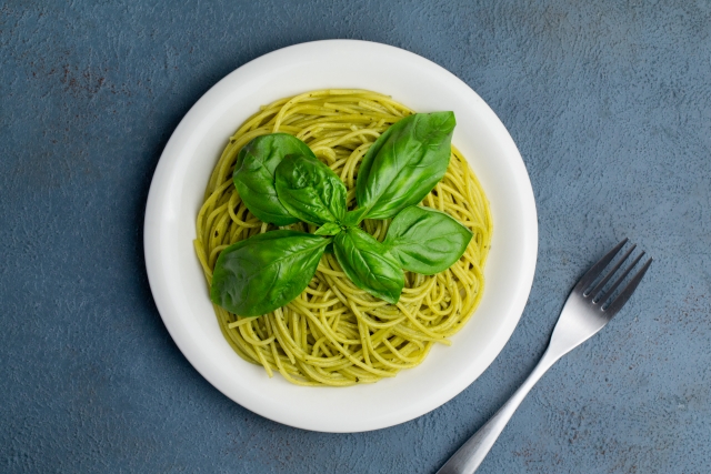 ジェノベーゼスパゲティ