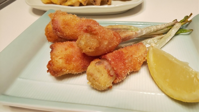 エシャロットの唐揚げ