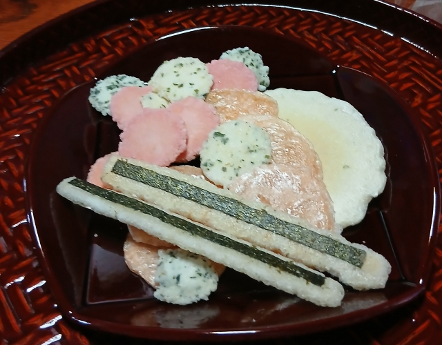 エビのサクサクせんべい~海鮮