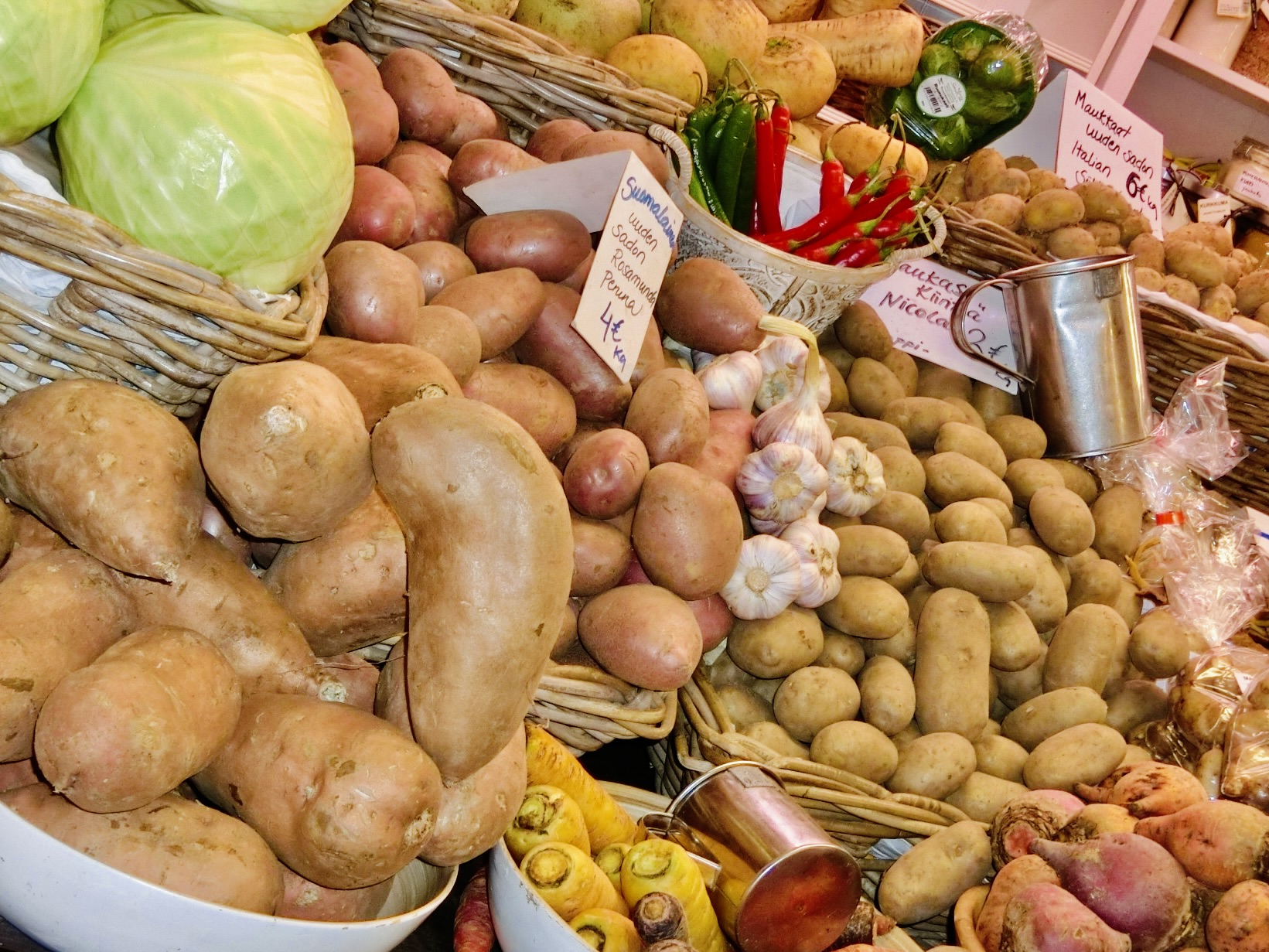 海外市場のじゃがいも